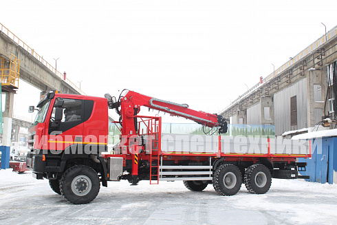 Бортовой автомобиль AMT N.V. 632944 (6x6) 480 л.с. с буровой установкой