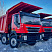 Самосвал АМТ N.V. 752901 (8x4) 560 л.с. скальный кузов