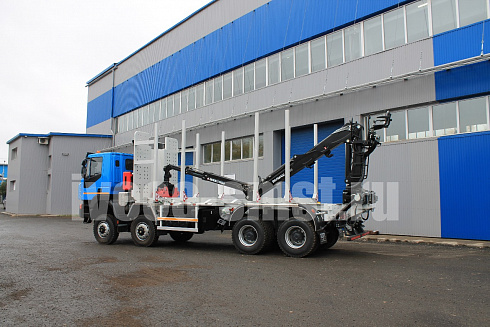 Сортиментовоз АМТ N.V. 732920 (8x4) 480 л.с. с КМУ