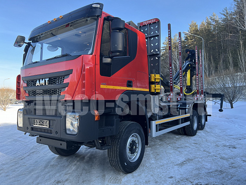 Сортиментовоз AMT N.V. 632920 (6x6) 480 л.с. - МКПП с КМУ