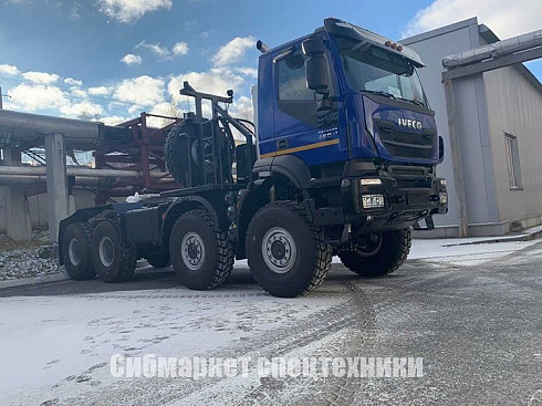 Тягач специальный IVECO-AMT-733910-10 - односкатная ошиновка