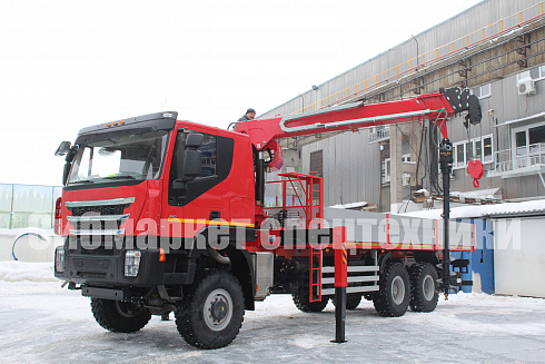 Бортовой автомобиль AMT N.V. 632944 (6x6) 480 л.с. с буровой установкой