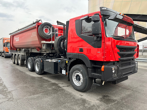 Седельный тягач АМТ N.V. 632911 (6x4) 480 л.с. шины 315/80R22.5 Гидрофикация
